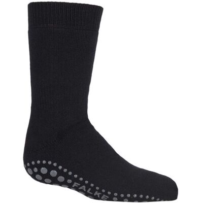 1 Pair Black 2 Catspads Slipper Socks Kids Unisex 3-5 Teens (12-13 Years) - Falke - Black - Size: 3-5 Teens 1 Pair Black 2 Catspads Slipper Socks Kids Unisex 3-5 Teens (12-13 Years) - Falke - Black - Size: 3-5 Teens