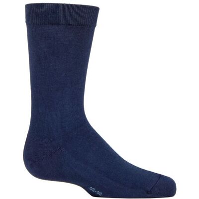 Boys and Girls 1 Pair Falke Cool 24/7 Organic Cotton Socks Royal Blue 12-2.5 Kids (7-11 Years) - Blue - Size: 12-2.5 Kids Boys and Girls 1 Pair Falke Cool 24/7 Organic Cotton Socks Royal Blue 12-2.5 Kids (7-11 Years) - Blue - Size: 12-2.5 Kids