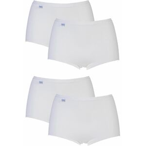 4 Pack White Basic Maxi Briefs Ladies 16 Ladies - Sloggi  - White - Size: UK 16