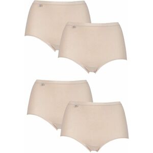 4 Pack Nude Basic Maxi Briefs Ladies 22 Ladies - Sloggi - Skin Tones - Size: UK 22 4 Pack Nude Basic Maxi Briefs Ladies 22 Ladies - Sloggi - Skin Tones - Size: UK 22