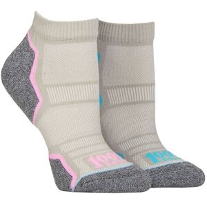 Mens and Women's 2 Pair 1000 Mile Run Anklet Socks Silver Grey Ladies 6-8.5 Ladies - Grey - Size: Small Mens and Women's 2 Pair 1000 Mile Run Anklet Socks Silver Grey Ladies 6-8.5 Ladies - Grey - Size: Small