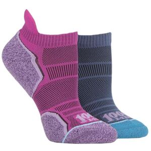 Mens and Women's 2 Pair 1000 Mile Run Anklet Socks Hot Pink 6-8.5 Ladies - Pink - Size: Small Mens and Women's 2 Pair 1000 Mile Run Anklet Socks Hot Pink 6-8.5 Ladies - Pink - Size: Small