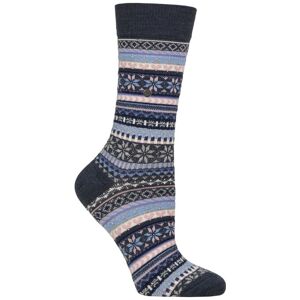 SockShop Women's 1 Pair Burlington Fair Isle Delight Wool Socks Navy 3.5-7 Women's - Blue - Size: Small SockShop Women's 1 Pair Burlington Fair Isle Delight Wool Socks Navy 3.5-7 Women's - Blue - Size: Small