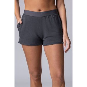 Women's 1 Pack Lazy Panda Bamboo Loungewear Selection Shorts Charcoal Shorts UK 14 - Grey - Size: UK 14 Women's 1 Pack Lazy Panda Bamboo Loungewear Selection Shorts Charcoal Shorts UK 14 - Grey - Size: UK 14