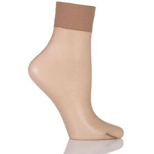1 Pair Powder Shelina 12 Denier Ultra Transparent Ankle Highs With Shimmer Ladies 2.5-5 Ladies - Falke - Skin Tones - Size: Small 1 Pair Powder Shelina 12 Denier Ultra Transparent Ankle Highs With Shimmer Ladies 2.5-5 Ladies - Falke - Skin Tones - Size: Small