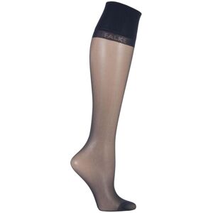 1 Pair Marine Pure Matt 20 Knee Highs With Sensitive Top Ladies 2.5-5 Ladies - Falke - Blue - Size: Small 1 Pair Marine Pure Matt 20 Knee Highs With Sensitive Top Ladies 2.5-5 Ladies - Falke - Blue - Size: Small