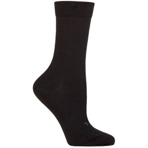 Women's 1 Pair Falke Stabilizing Wool Everyday Socks Black 4-5 Ladies - Black - Size: Small Women's 1 Pair Falke Stabilizing Wool Everyday Socks Black 4-5 Ladies - Black - Size: Small