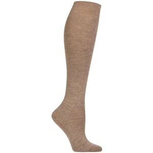 Women's 1 Pair Falke No 1 85% Cashmere Knee High Socks Nutmeg Melange 4-5 Ladies - Brown - Size: Small Women's 1 Pair Falke No 1 85% Cashmere Knee High Socks Nutmeg Melange 4-5 Ladies - Brown - Size: Small