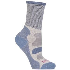 1 Pair Smokey Blue Active Light Hiker Cotton and Coolmax Socks For Summer Hiking Ladies 3-4.5 Ladies - Bridgedale - Blue - Size: Small 1 Pair Smokey Blue Active Light Hiker Cotton and Coolmax Socks For Summer Hiking Ladies 3-4.5 Ladies - Bridgedale - Blue - Size: Small