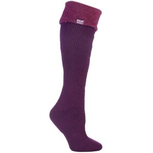 Women's 1 Pair SOCKSHOP Wellington Boot Heat Holders Thermal Socks Deep Fuchsia 4-8 Ladies - Pink - Size: Small Women's 1 Pair SOCKSHOP Wellington Boot Heat Holders Thermal Socks Deep Fuchsia 4-8 Ladies - Pink - Size: Small