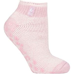 Women's 1 Pair SOCKSHOP Heat Holders 2.3 TOG Patterned and Striped Ankle Slipper Socks Pisa Dusted Pink 4-8 Ladies - Pink - Size: Small Women's 1 Pair SOCKSHOP Heat Holders 2.3 TOG Patterned and Striped Ankle Slipper Socks Pisa Dusted Pink 4-8 Ladies - Pink - Size: Small