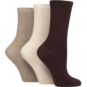 SockShop Women's 3 Pair Charnos Organic Cotton Ankle Socks Chocolate One Size - Assorted - Size: One Size SockShop Women's 3 Pair Charnos Organic Cotton Ankle Socks Chocolate One Size - Assorted - Size: One Size