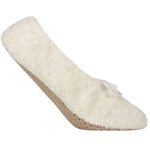 Women's 1 Pair Charnos Chenille Slippers with Bow Cream One Size - Cream - Size: One Size Women's 1 Pair Charnos Chenille Slippers with Bow Cream One Size - Cream - Size: One Size