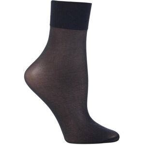 1 Pair Marine Seidenglatt 15 Denier Transparent Shining Ankle Highs Ladies 2.5-5 Ladies - Falke - Blue - Size: Small 1 Pair Marine Seidenglatt 15 Denier Transparent Shining Ankle Highs Ladies 2.5-5 Ladies - Falke - Blue - Size: Small