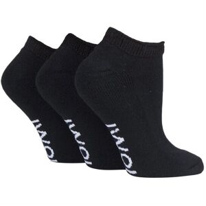 3 Pair Black Footnurse Cushioned Foot Diabetic Trainer Socks Ladies 4-8 Ladies - Iomi - Black - Size: Small 3 Pair Black Footnurse Cushioned Foot Diabetic Trainer Socks Ladies 4-8 Ladies - Iomi - Black - Size: Small