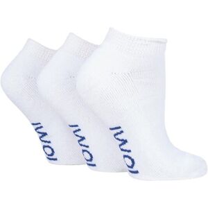 3 Pair White Footnurse Cushioned Foot Diabetic Trainer Socks Ladies 4-8 Ladies - Iomi - White - Size: Small 3 Pair White Footnurse Cushioned Foot Diabetic Trainer Socks Ladies 4-8 Ladies - Iomi - White - Size: Small
