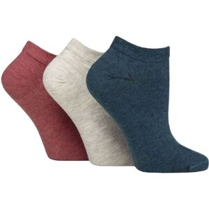 SockShop Women's 3 Pair IOMI FootNurse Gentle Grip Diabetic Cotton Trainer Socks Coral / Cloud Grey / Teal 4-8 - Assorted - Size: Small SockShop Women's 3 Pair IOMI FootNurse Gentle Grip Diabetic Cotton Trainer Socks Coral / Cloud Grey / Teal 4-8 - Assorted - Size: Small