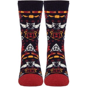 Women's 1 Pair SOCKSHOP Heat Holders 1.6 TOG Lite Harry Potter Thermal Socks Navy 4-8 Ladies - Blue - Size: Small Women's 1 Pair SOCKSHOP Heat Holders 1.6 TOG Lite Harry Potter Thermal Socks Navy 4-8 Ladies - Blue - Size: Small