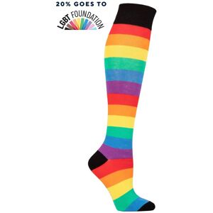 SOCKSHOP Bamboo 1 Pair Pride Socks Collection Pride Knee High 12-14 Unisex - Multi Coloured - Size: 12-14 Unisex SOCKSHOP Bamboo 1 Pair Pride Socks Collection Pride Knee High 12-14 Unisex - Multi Coloured - Size: 12-14 Unisex