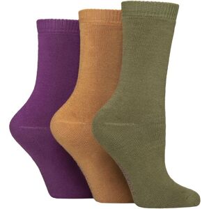 Women's 3 Pair SOCKSHOP Cushioned Bamboo Boot Socks Wild Terrain 4-8 - Multi Coloured - Size: Small Women's 3 Pair SOCKSHOP Cushioned Bamboo Boot Socks Wild Terrain 4-8 - Multi Coloured - Size: Small