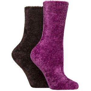 Women's 2 Pair SOCKSHOP Chenille Boot Socks Black Forest 4-8 - Assorted - Size: Small Women's 2 Pair SOCKSHOP Chenille Boot Socks Black Forest 4-8 - Assorted - Size: Small