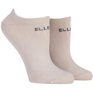 2 Pair Neutrals Plain Bamboo No Show Socks Ladies 4-8 Ladies - Elle - Cream - Size: Small 2 Pair Neutrals Plain Bamboo No Show Socks Ladies 4-8 Ladies - Elle - Cream - Size: Small