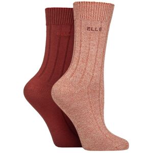 Women's 2 Pair Elle Ribbed Bamboo Boot Socks Wild Poppy 4-8 - Assorted - Size: Small Women's 2 Pair Elle Ribbed Bamboo Boot Socks Wild Poppy 4-8 - Assorted - Size: Small