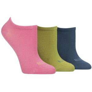 Women's 3 Pair Elle Sport Mesh Bamboo No Show Socks Coastal Joy 4-8 - Assorted - Size: Small Women's 3 Pair Elle Sport Mesh Bamboo No Show Socks Coastal Joy 4-8 - Assorted - Size: Small