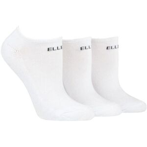 Women's 3 Pair Elle Bamboo Cushioned No Shows White Plains 4-8 Ladies - White - Size: Small Women's 3 Pair Elle Bamboo Cushioned No Shows White Plains 4-8 Ladies - White - Size: Small