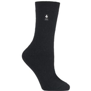 Women's 1 Pair SOCKSHOP Heat Holders 1.0 TOG Ultra Lite Plain Socks Black 4-8 Ladies - Black - Size: Small Women's 1 Pair SOCKSHOP Heat Holders 1.0 TOG Ultra Lite Plain Socks Black 4-8 Ladies - Black - Size: Small