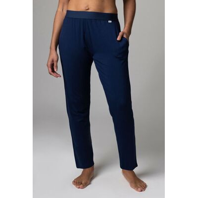 Women's 1 Pack Lazy Panda Bamboo Loungewear Selection Classic Bottoms Navy Classic Bottoms 12 Ladies - Blue - Size: UK 12 Women's 1 Pack Lazy Panda Bamboo Loungewear Selection Classic Bottoms Navy Classic Bottoms 12 Ladies - Blue - Size: UK 12