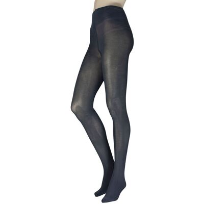 Women's 1 Pair Charnos Extra Fine Cotton Tights Petrol Medium/Large - Blue - Size: Medium Women's 1 Pair Charnos Extra Fine Cotton Tights Petrol Medium/Large - Blue - Size: Medium