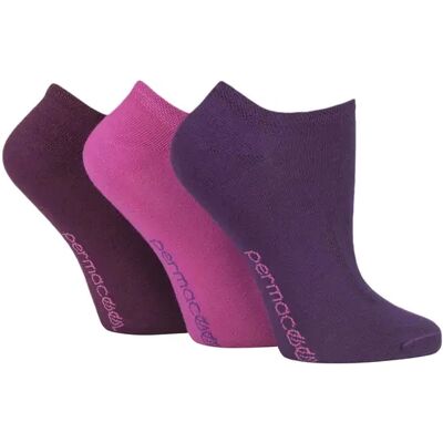 Mens and Women's 3 Pair SOCKSHOP PermaCool Evaporation Cooling Trainer Socks Pink / Purple 3-5.5 Unisex - Multi Coloured - Size: Small Mens and Women's 3 Pair SOCKSHOP PermaCool Evaporation Cooling Trainer Socks Pink / Purple 3-5.5 Unisex - Multi Coloured - Size: Small