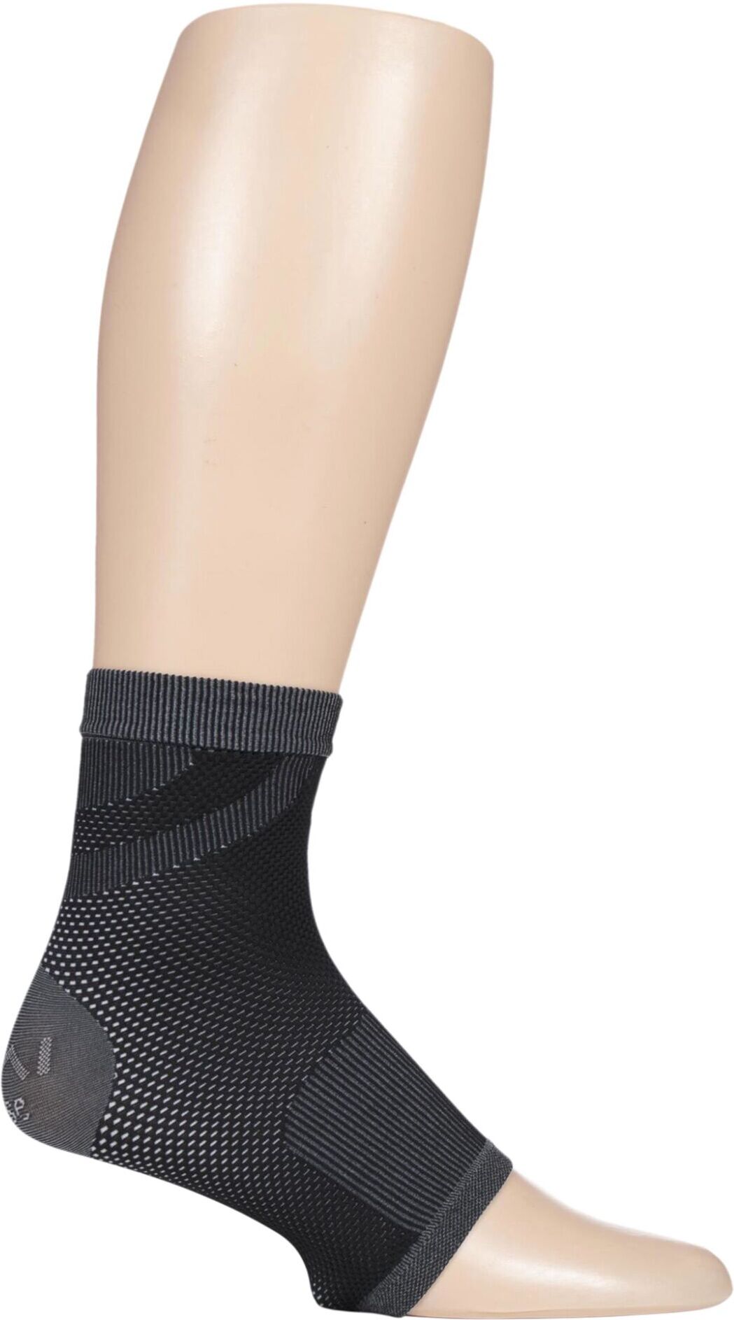 1 Pair Black Plantar Fascitis Compression Sock Sleeves Unisex Small/Medium - Iomi - Black - Size: Small