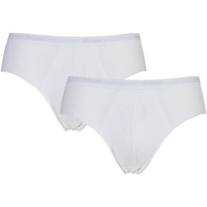 2 Pack White Basic Midi Brief Men's 36 Mens - Sloggi  - White - Size: 36 Mens