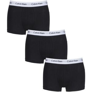 3 Pack Black Low Rise Trunks Men's Medium - Calvin Klein - Black - Size: Medium