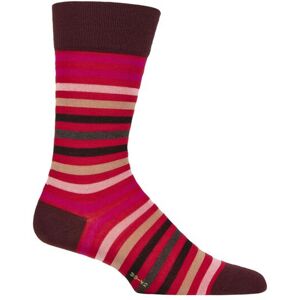 Mens 1 Pair Falke Tinted Stripe Wool Socks Red 8.5-11 Mens - Red - Size: 8.5-11 Mens Mens 1 Pair Falke Tinted Stripe Wool Socks Red 8.5-11 Mens - Red - Size: 8.5-11 Mens