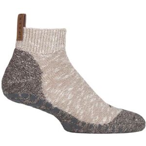 1 Pair Sesame Lodge Homepad Cotton Socks with Grips Men's 8.5-9.5 Mens - Falke - Cream - Size: 8.5-9.5 Mens 1 Pair Sesame Lodge Homepad Cotton Socks with Grips Men's 8.5-9.5 Mens - Falke - Cream - Size: 8.5-9.5 Mens