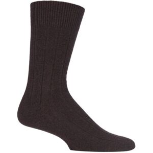 1 Pair Brown Lhasa Rib Cashmere Blend Casual Socks Men's 8.5-11 Mens - Falke - Brown - Size: 8.5-11 Mens 1 Pair Brown Lhasa Rib Cashmere Blend Casual Socks Men's 8.5-11 Mens - Falke - Brown - Size: 8.5-11 Mens
