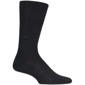 1 Pair Black Airport Plain Virgin Wool and Cotton Business Socks Men's 7-8 Mens - Falke - Black - Size: 7-8 Mens 1 Pair Black Airport Plain Virgin Wool and Cotton Business Socks Men's 7-8 Mens - Falke - Black - Size: 7-8 Mens