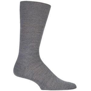 1 Pair Dark Grey Melange Airport Plain Virgin Wool and Cotton Business Socks Men's 11.5-12.5 Mens - Falke - Grey - Size: 11.5-12.5 Mens 1 Pair Dark Grey Melange Airport Plain Virgin Wool and Cotton Business Socks Men's 11.5-12.5 Mens - Falke - Grey - Size: 11.5-12.5 Mens