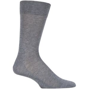 1 Pair Light Grey Melange Sensitive Malaga with Pressure Free Top Socks Men's 8.5-11 Mens - Falke - Grey - Size: 8.5-11 Mens 1 Pair Light Grey Melange Sensitive Malaga with Pressure Free Top Socks Men's 8.5-11 Mens - Falke - Grey - Size: 8.5-11 Mens