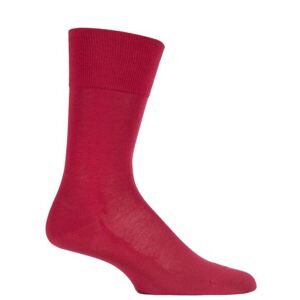 1 Pair Scarlet Tiago Classic Fil d'Ecosse Mercerised Cotton Socks Men's 10-11 Mens - Falke - Red - Size: 10-11 Mens 1 Pair Scarlet Tiago Classic Fil d'Ecosse Mercerised Cotton Socks Men's 10-11 Mens - Falke - Red - Size: 10-11 Mens