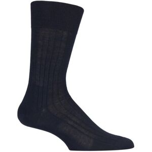 1 Pair Dark Navy Milano Rib 97% Fil d'Ecosse Cotton Socks Men's 10-11 Mens - Falke - Blue - Size: 10-11 Mens 1 Pair Dark Navy Milano Rib 97% Fil d'Ecosse Cotton Socks Men's 10-11 Mens - Falke - Blue - Size: 10-11 Mens