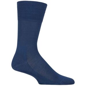 SockShop Mens 1 Pair Falke Tiago Classic Fil d'Ecosse Mercerised Cotton Socks Sapphire 7-8 Mens - Blue - Size: 7-8 Mens SockShop Mens 1 Pair Falke Tiago Classic Fil d'Ecosse Mercerised Cotton Socks Sapphire 7-8 Mens - Blue - Size: 7-8 Mens