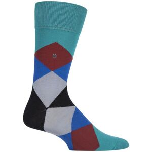 1 Pair Teal Clyde Cotton All Over Blend Argyle Socks Men's 6.5-11 Mens - Burlington - Green - Size: 6.5-11 Mens 1 Pair Teal Clyde Cotton All Over Blend Argyle Socks Men's 6.5-11 Mens - Burlington - Green - Size: 6.5-11 Mens