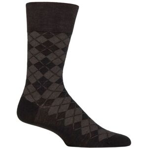 Mens 1 Pair Burlington Leyton All Over Argyle Virgin Wool Socks Black 6.5-11 Mens - Black - Size: 6.5-11 Mens Mens 1 Pair Burlington Leyton All Over Argyle Virgin Wool Socks Black 6.5-11 Mens - Black - Size: 6.5-11 Mens