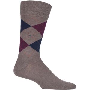 1 Pair Brown Edinburgh Virgin Wool Argyle Socks Men's 6.5-11 Mens - Burlington - Brown - Size: 6.5-11 Mens 1 Pair Brown Edinburgh Virgin Wool Argyle Socks Men's 6.5-11 Mens - Burlington - Brown - Size: 6.5-11 Mens