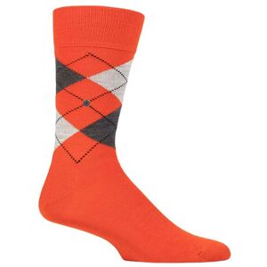 Mens 1 Pair Burlington Edinburgh Virgin Wool Argyle Socks Orange / Grey 11-14 Mens - Orange - Size: 11-14 Mens Mens 1 Pair Burlington Edinburgh Virgin Wool Argyle Socks Orange / Grey 11-14 Mens - Orange - Size: 11-14 Mens