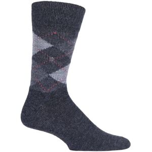 Mens 1 Pair Burlington Preston Extra Soft Feeling Argyle Socks Charcoal / Grey 46-50 - Grey - Size: 11-14 Mens Mens 1 Pair Burlington Preston Extra Soft Feeling Argyle Socks Charcoal / Grey 46-50 - Grey - Size: 11-14 Mens